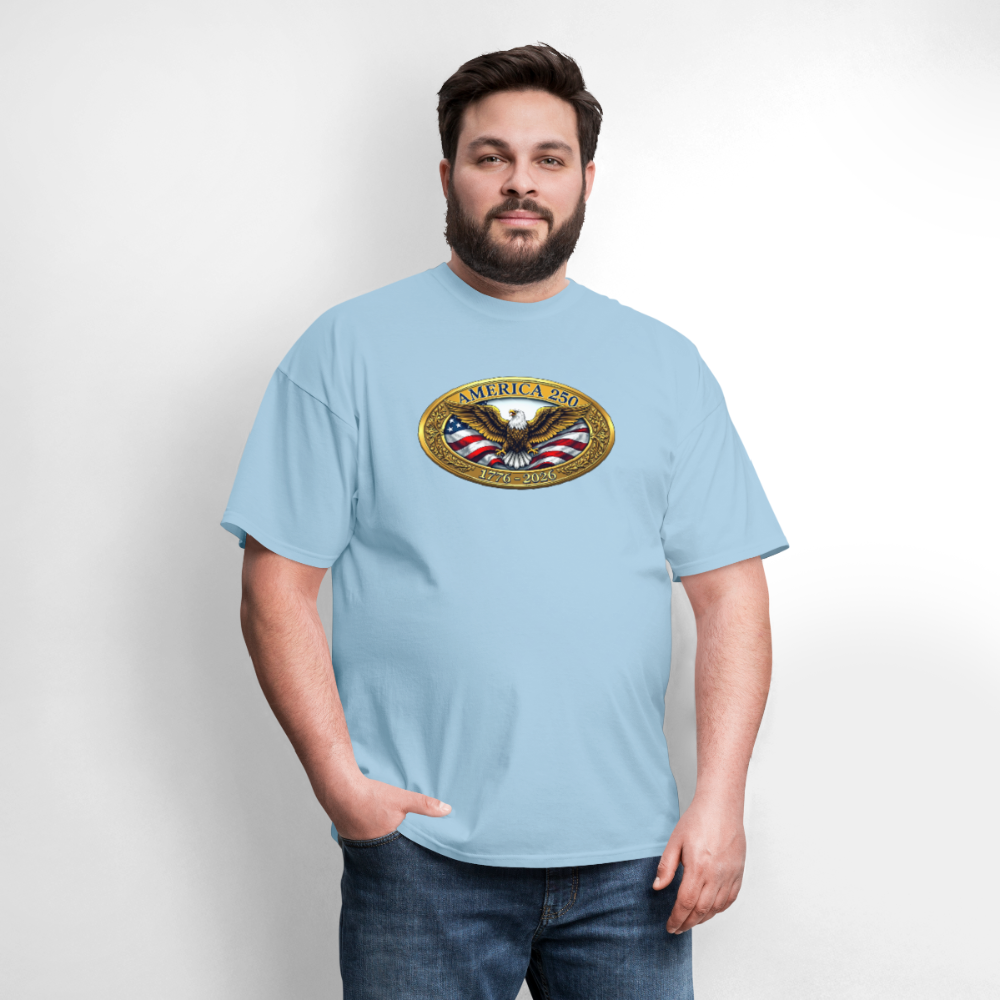 AMERICA 250 Men's T-Shirt - powder blue