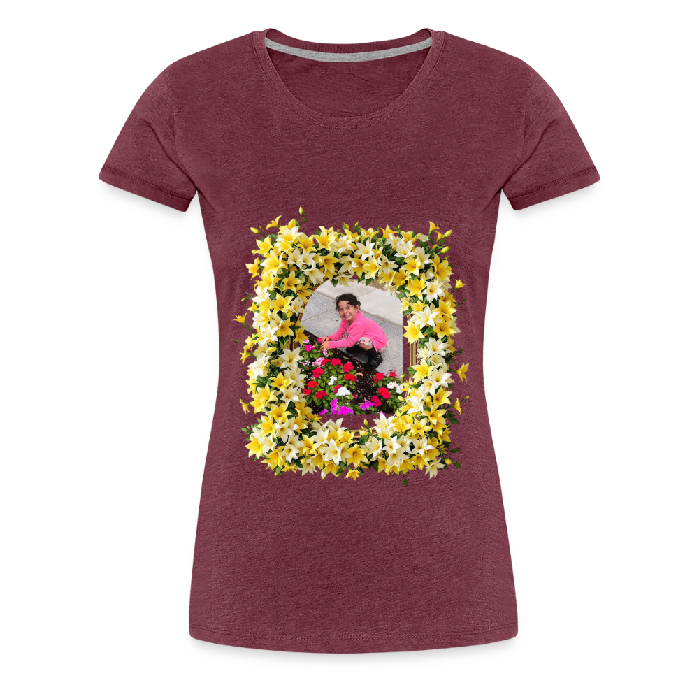 SERENITY 3 Women's T-Shirt - heather burgundy