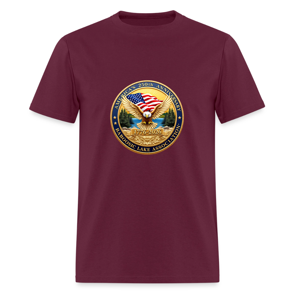 BLA 250 Men's T-Shirt | GILDAN 5000 - burgundy