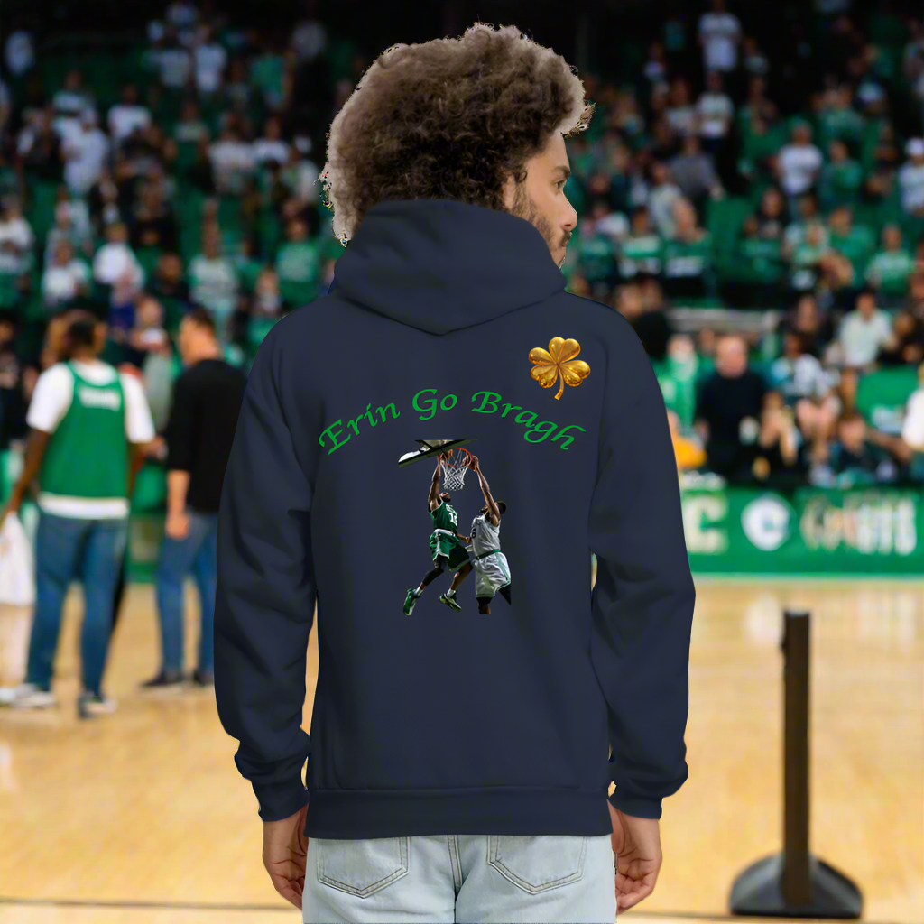 ERIN GO BRAGH DOUBLE GOLD Men's Hoodie - navy