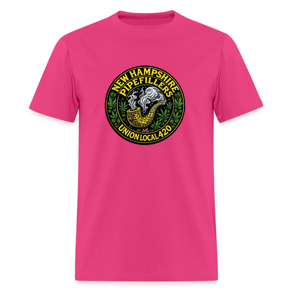 NH PF 420 Men's T-Shirt | GILDAN 5000 - fuchsia