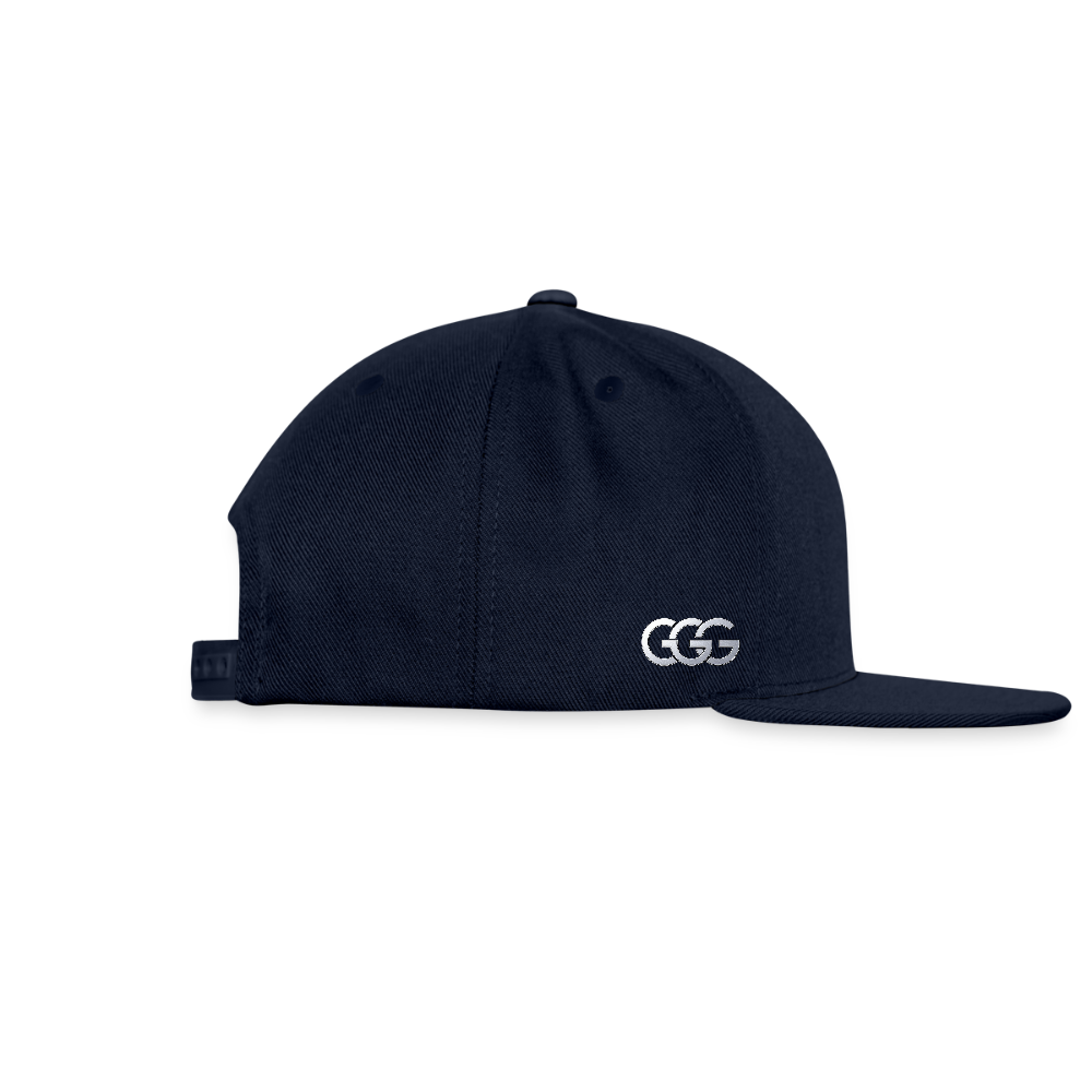 GGG TM LOGO 3 Snapback Baseball Cap - navy