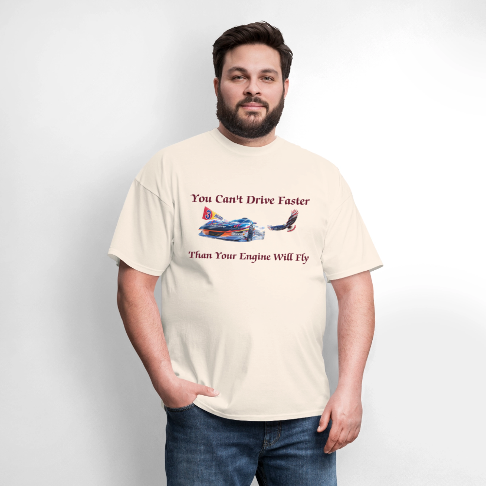 Drive Faster Digger 3 Unisex Classic T-Shirt - natural