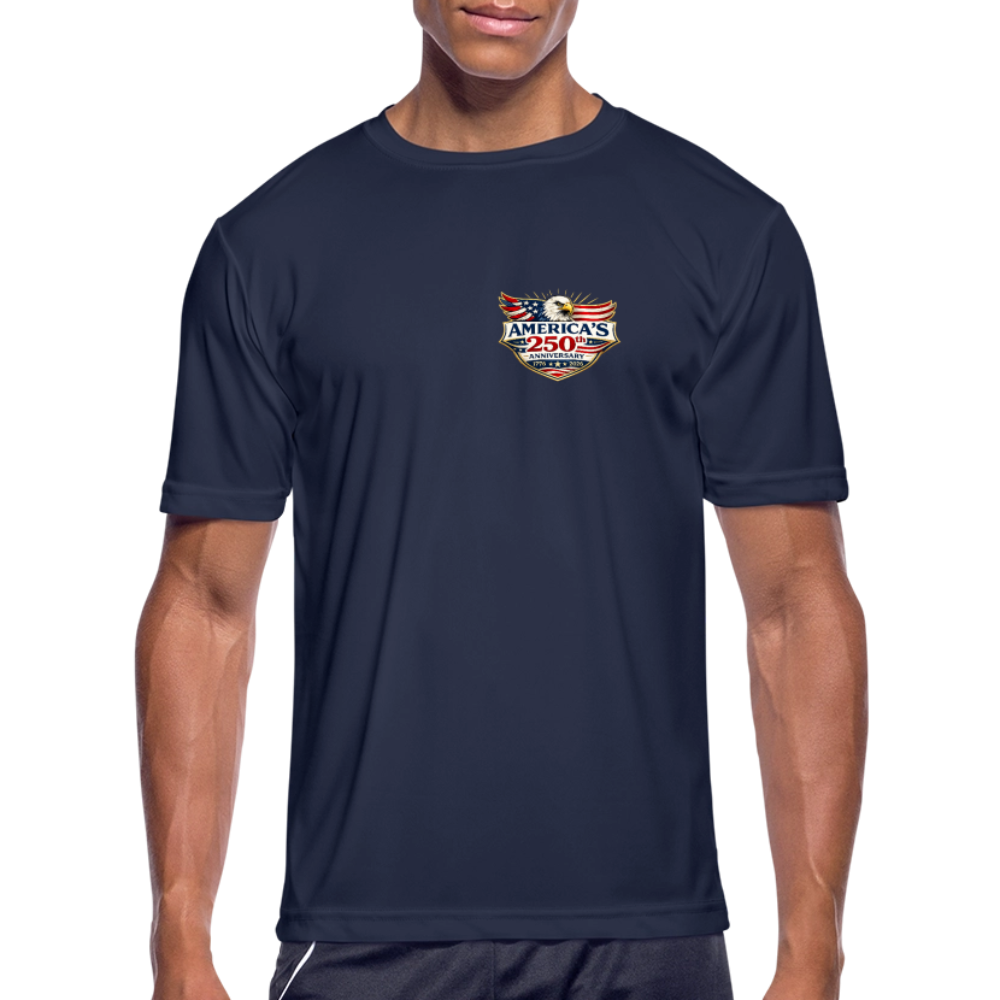 Men’s Moisture Wicking Performance T-Shirt - navy