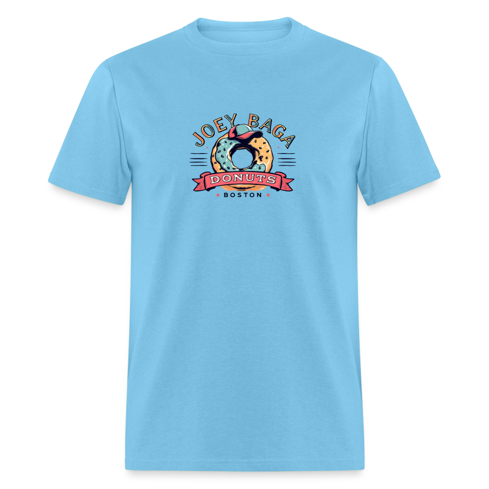 JOEY BAGA DONUTS BOSTON Haines Unisex Classic T-Shirt - aquatic blue