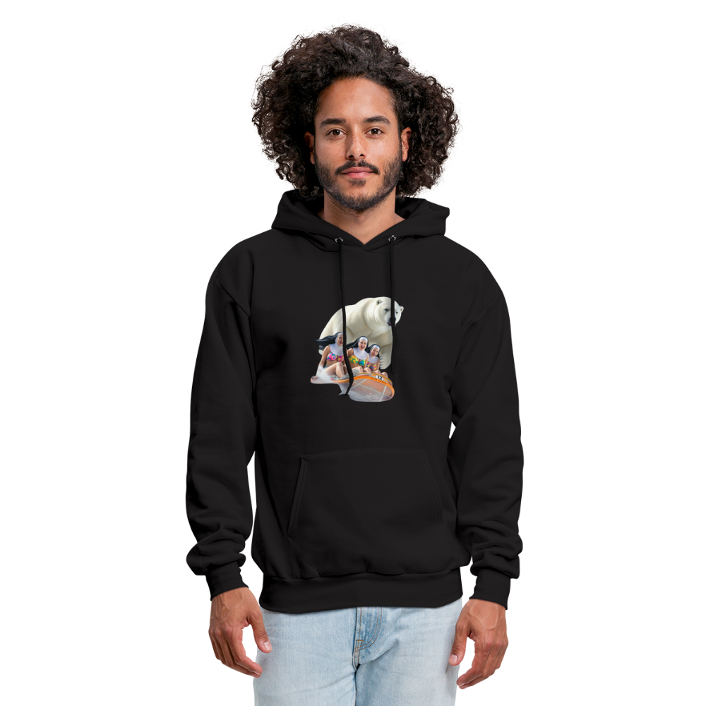 SLED SISTERS Men's Hoodie - black