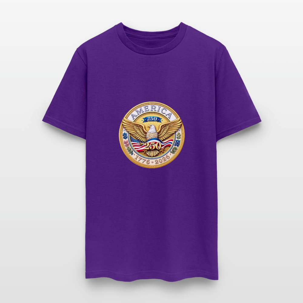 AMERICA 250 Men's T-Shirt - purple