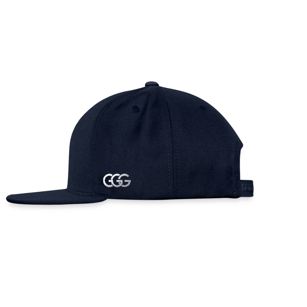 GGG TM LOGO 3 Snapback Baseball Cap - navy