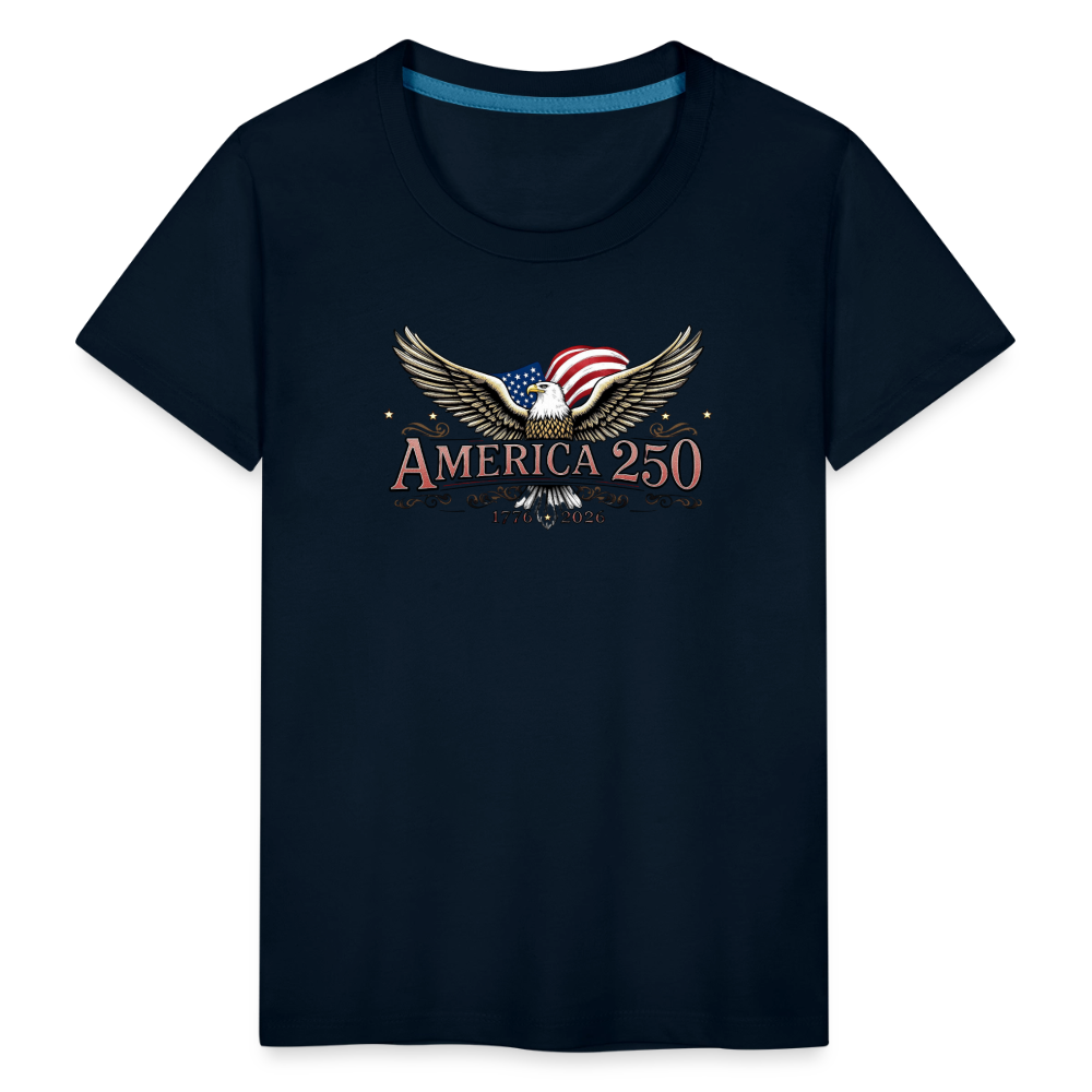 AMERICA 250 Toddler Premium T-Shirt - deep navy