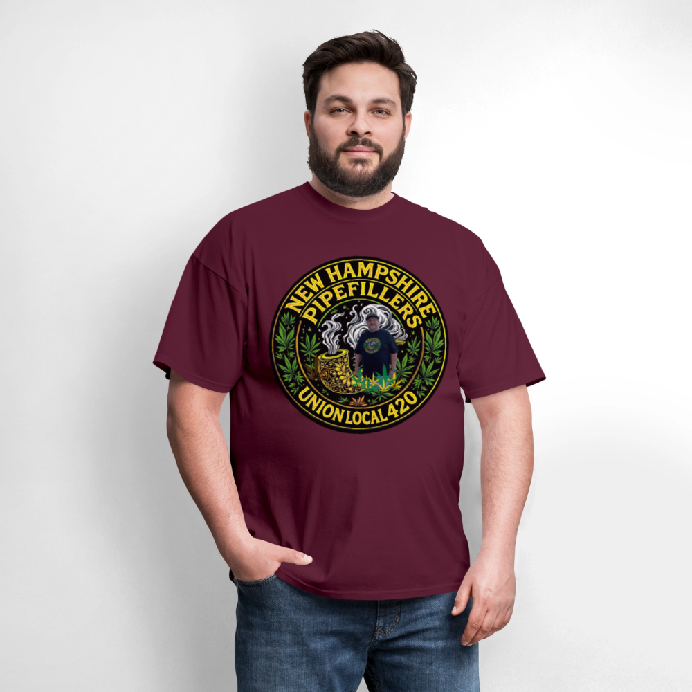CHRIS 420 Unisex Classic T-Shirt - burgundy