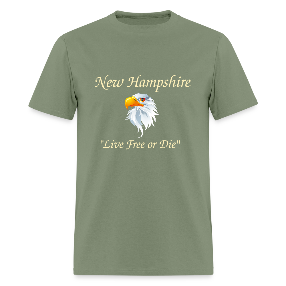 NH Live Free or Die Unisex Classic T-Shirt - military green