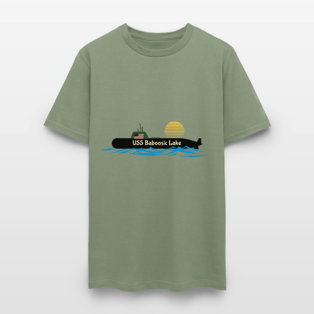 USS BABOOSIC LAKE Hanes Unisex Classic T-Shirt - military green