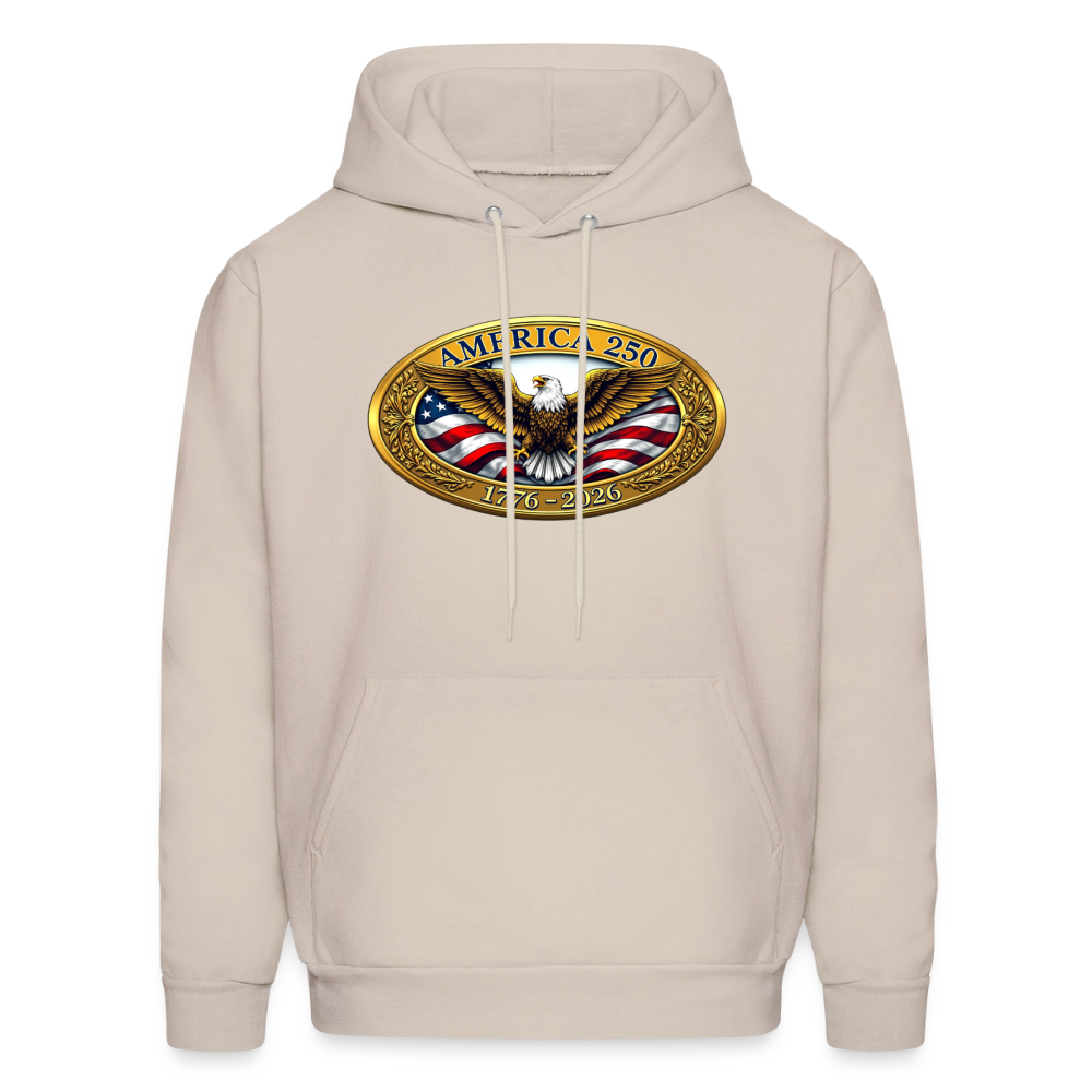 AMERICA 250 Men's Hoodie - Sand