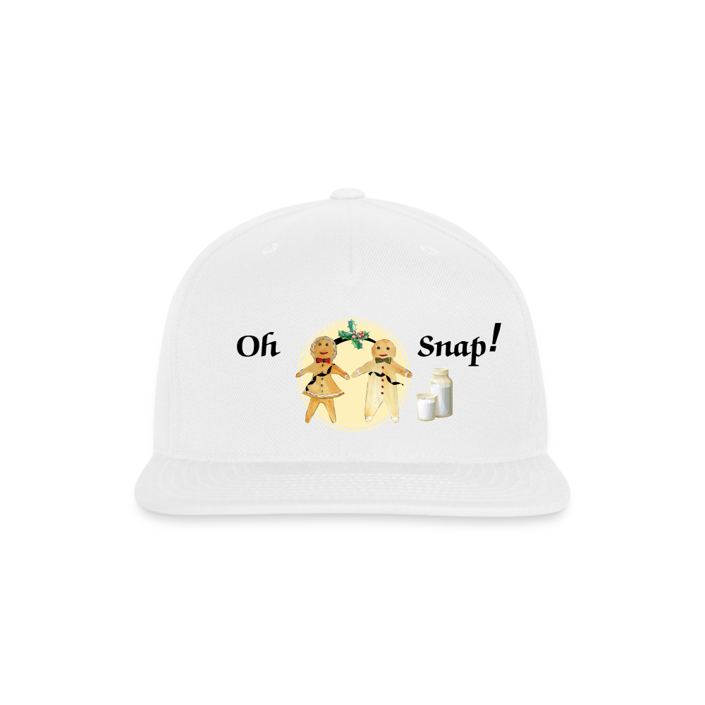 SIE CAPS OH SNAP Original Snapback Baseball Cap - white