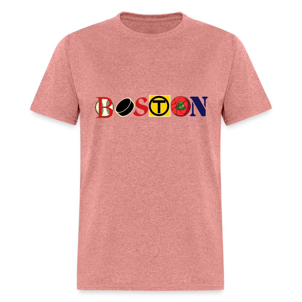 THE BOSTON Unisex Classic T-Shirt - heather mauve