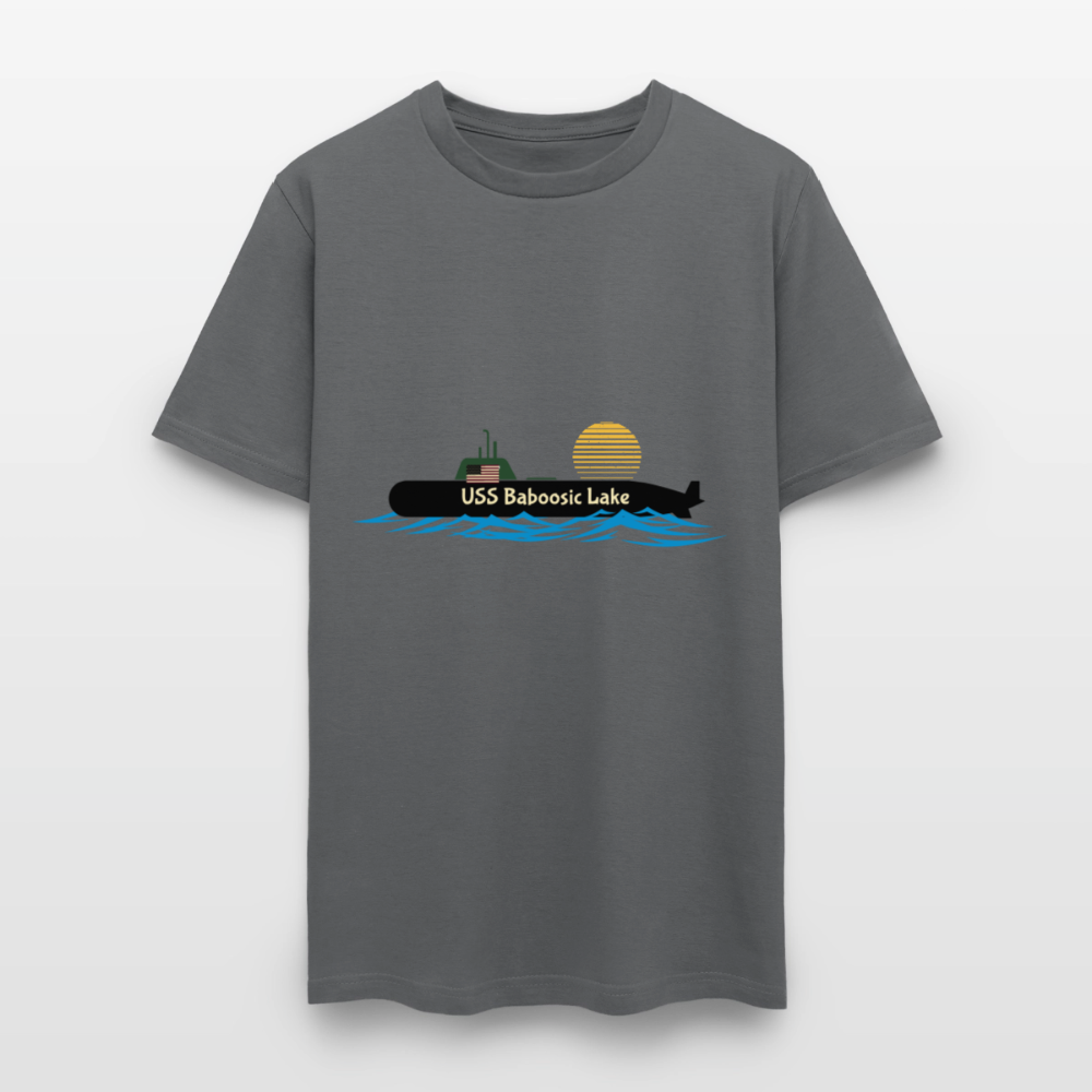 USS BABOOSIC LAKE Hanes Unisex Classic T-Shirt - charcoal