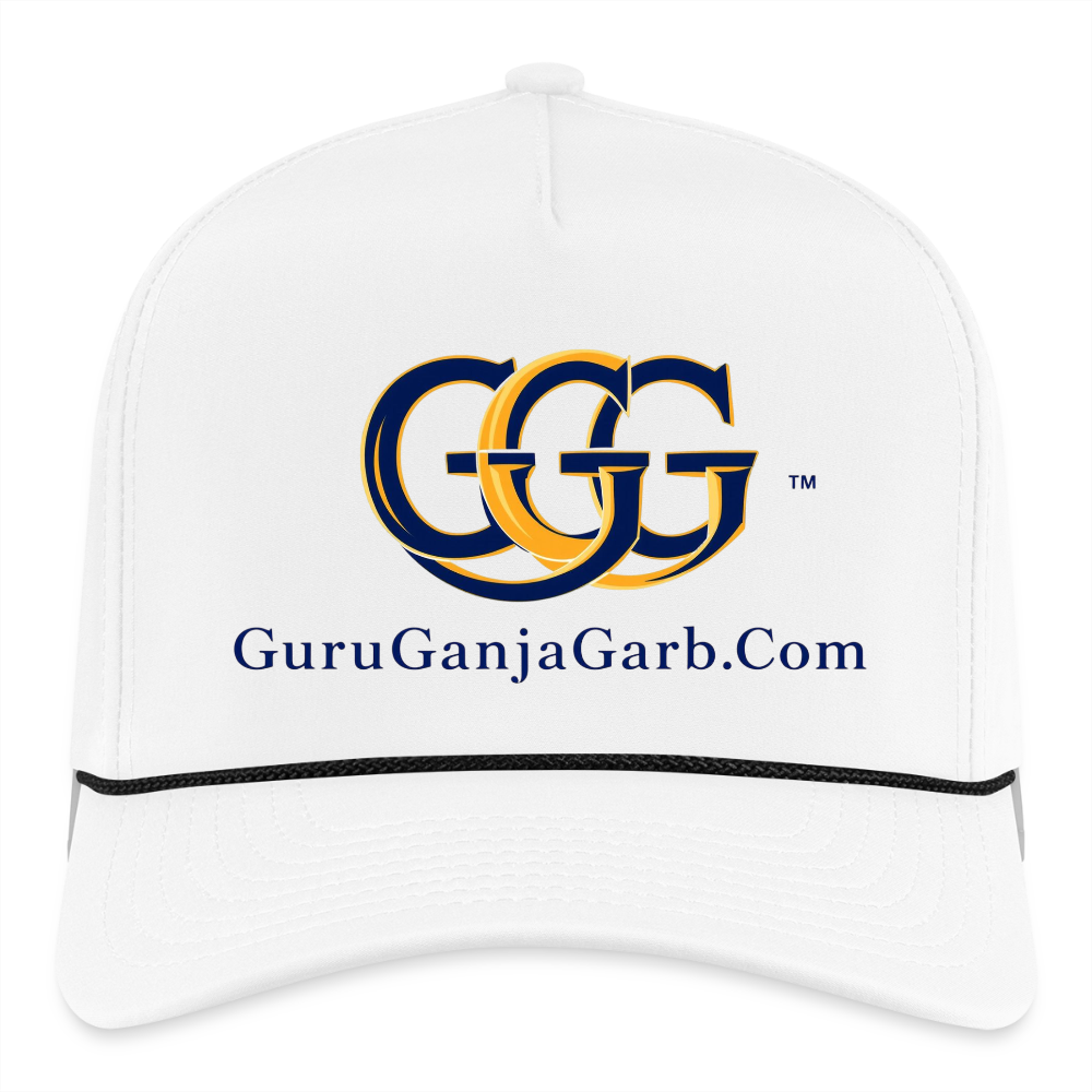 GGG Rope Cap GRAY - white/black