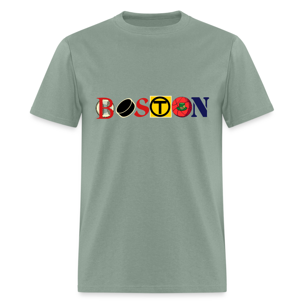 THE BOSTON Unisex Classic T-Shirt - sage
