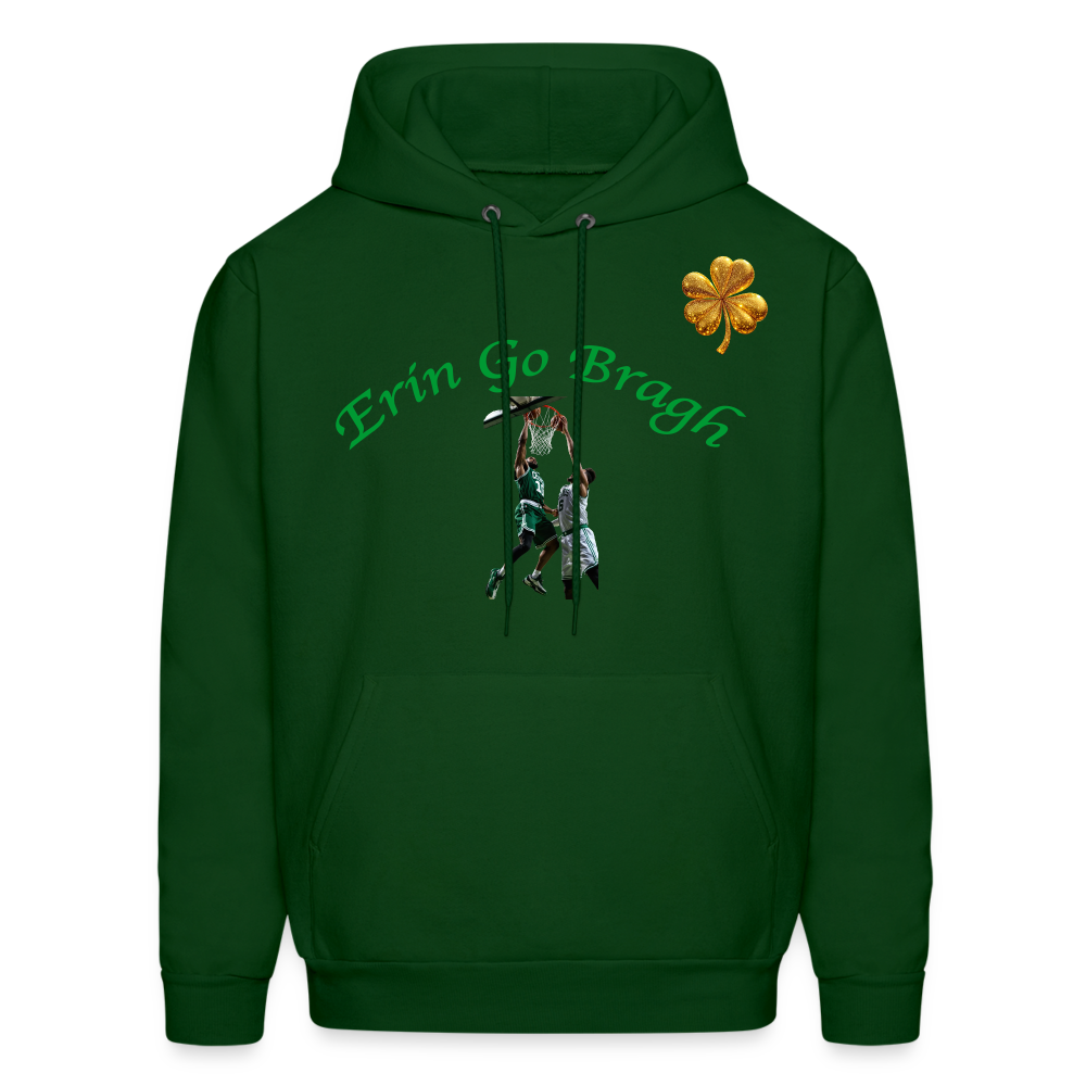 ERIN GO BRAGH DOUBLE GOLD Men's Hoodie - forest green
