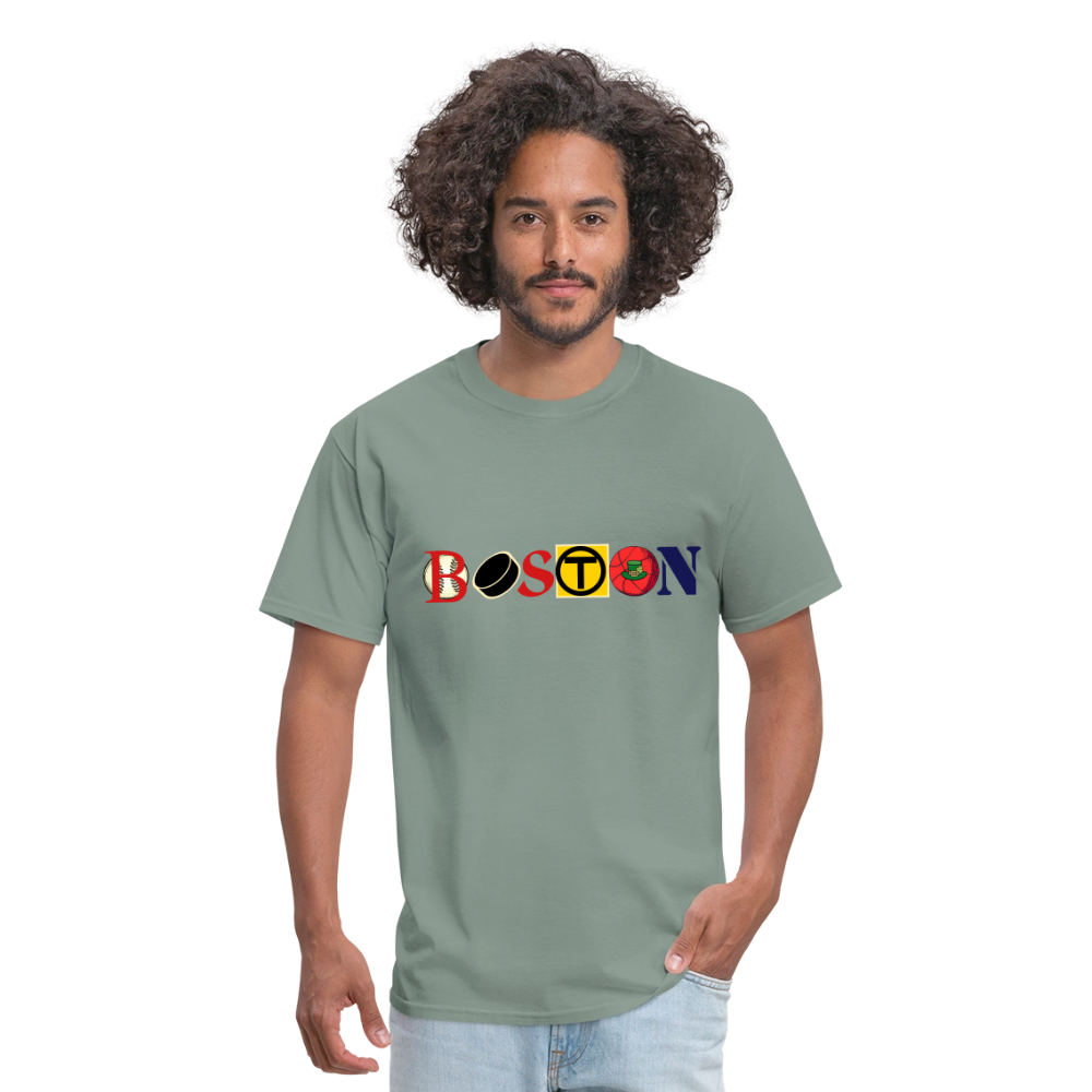 THE BOSTON Unisex Classic T-Shirt - sage