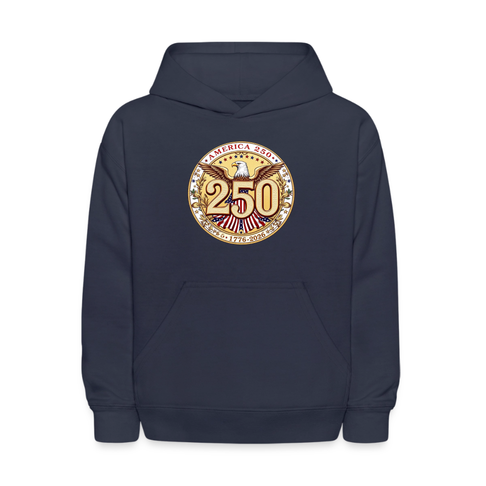 AMERICA 250 Kids' Hoodie - navy