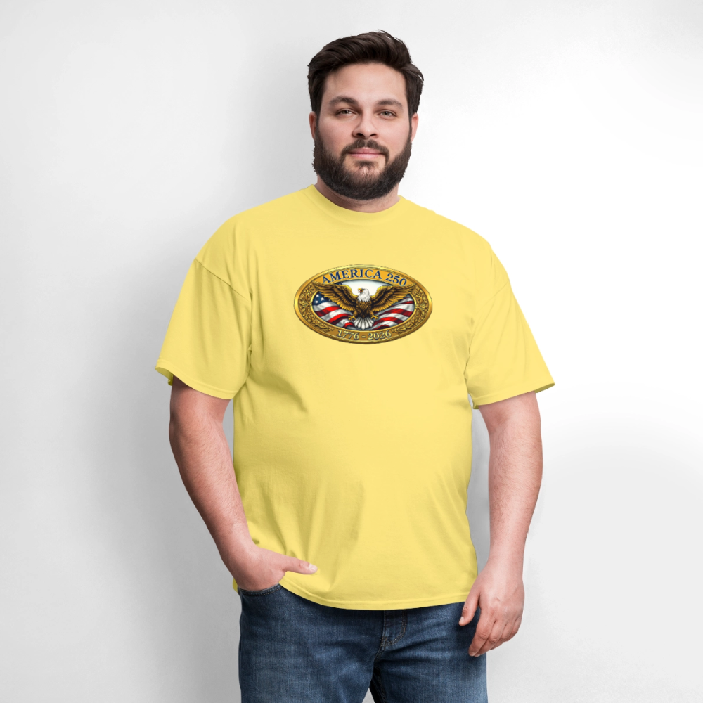 AMERICA 250 Men's T-Shirt - cornsilk