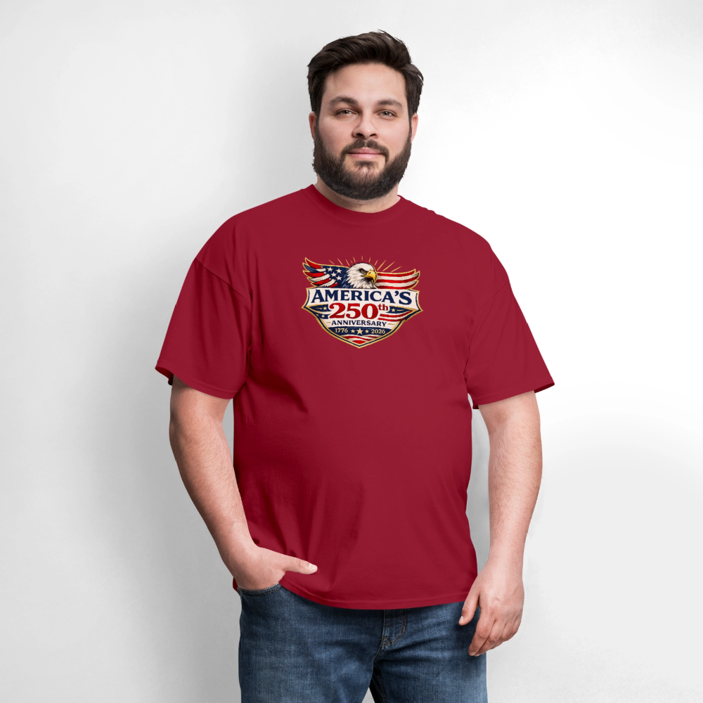 AMERICA 250th ANNIVERSARY Eagle Men's T-Shirt - true red