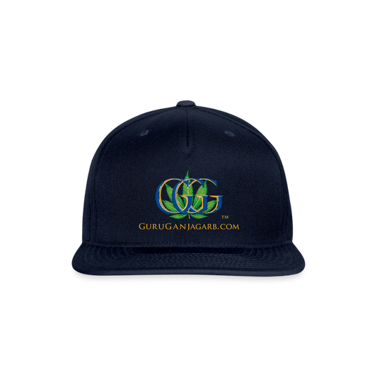 GGG YP Snapback Baseball Cap - navy