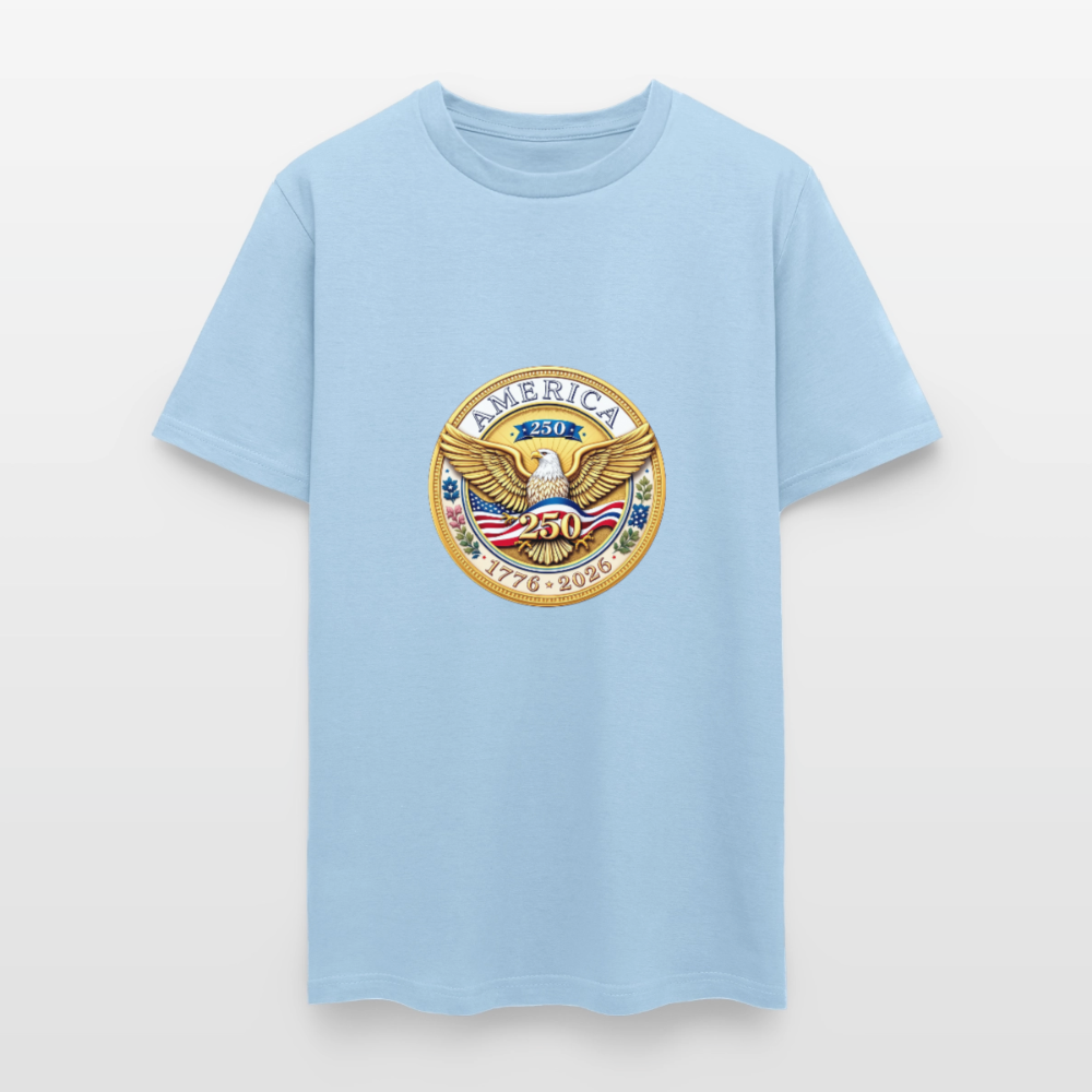 AMERICA 250 Men's T-Shirt - powder blue