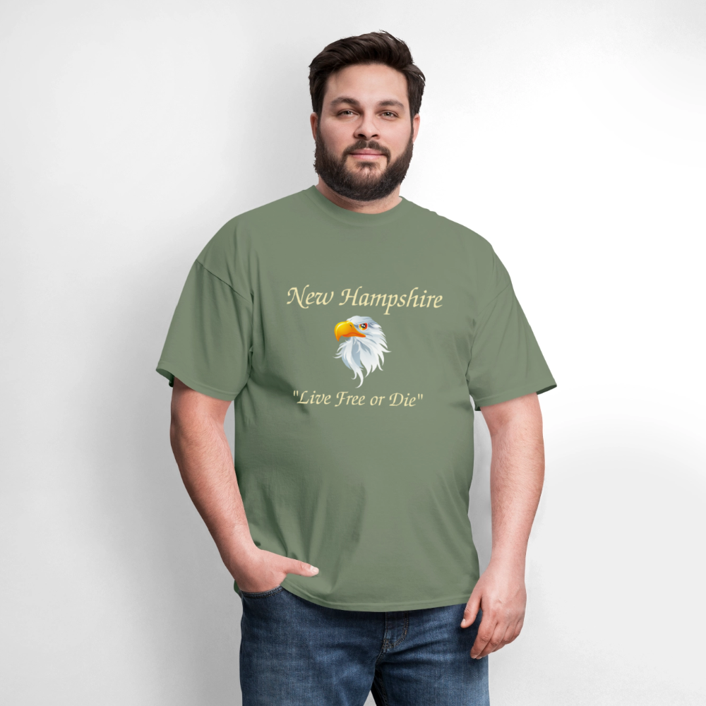 NH Live Free or Die Unisex Classic T-Shirt - military green