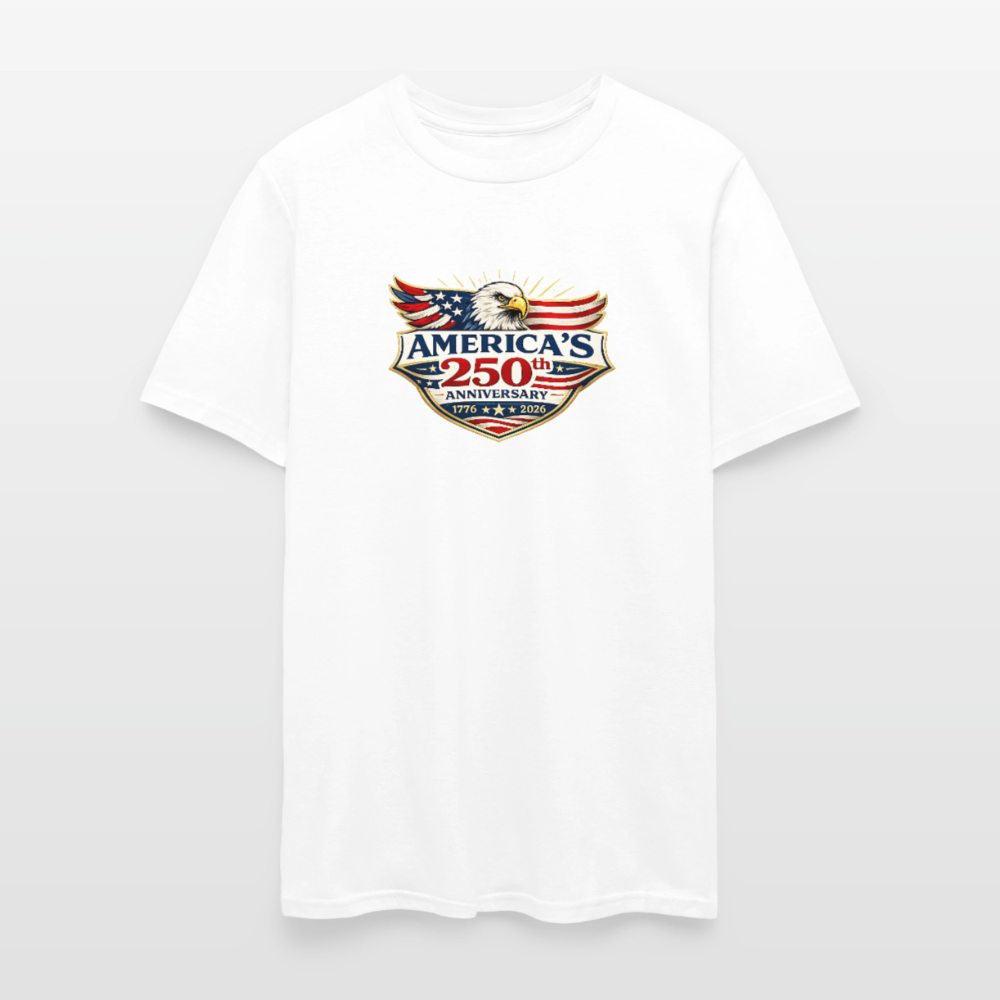 AMERICA 250th ANNIVERSARY Eagle Men's T-Shirt - white