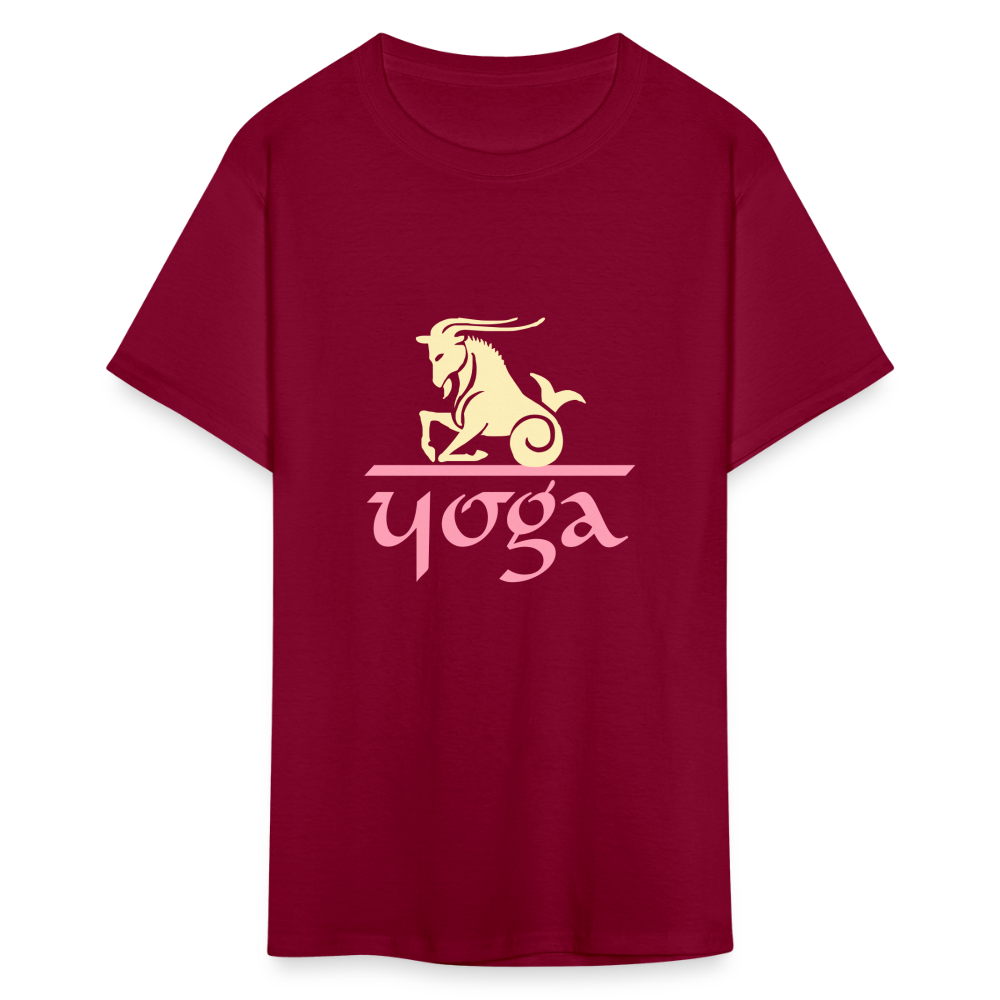 SIE CAPS "GOAT YOGA" Unisex Classic T-ShirtUnisex Classic T-Shirt - burgundy