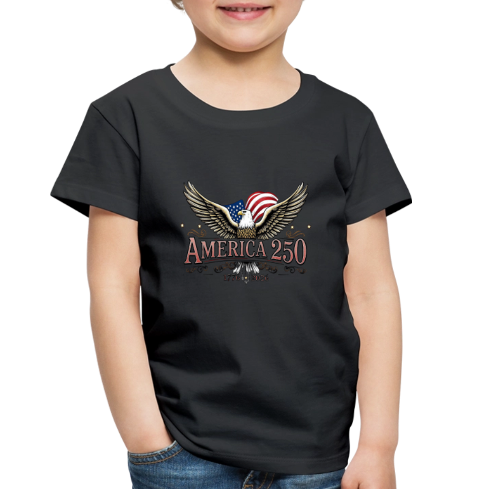 AMERICA 250 Toddler Premium T-Shirt - black
