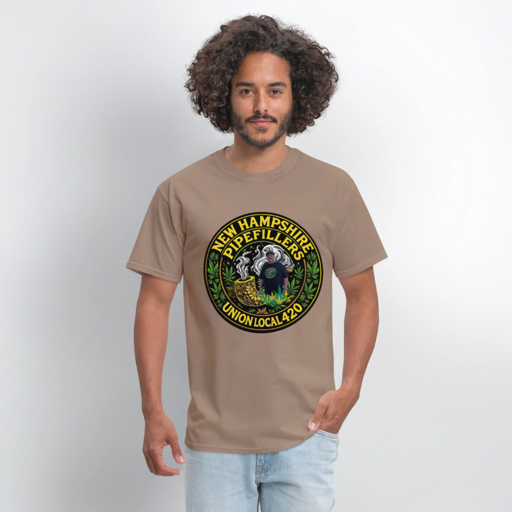 CHRIS 420 Unisex Classic T-Shirt - brown savana