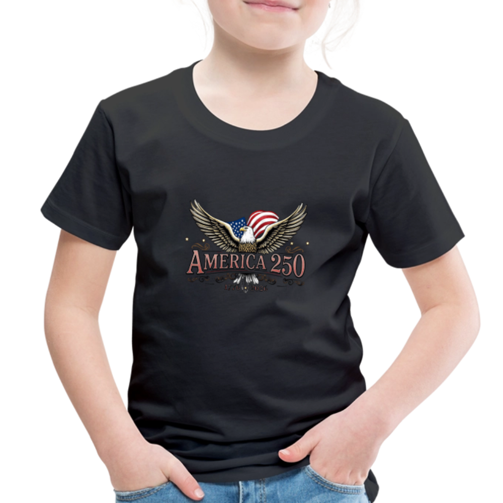 AMERICA 250 Toddler Premium T-Shirt - black