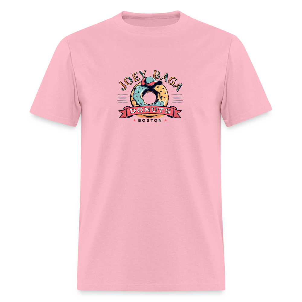 JOEY BAGA DONUTS BOSTON Haines Unisex Classic T-Shirt - pink