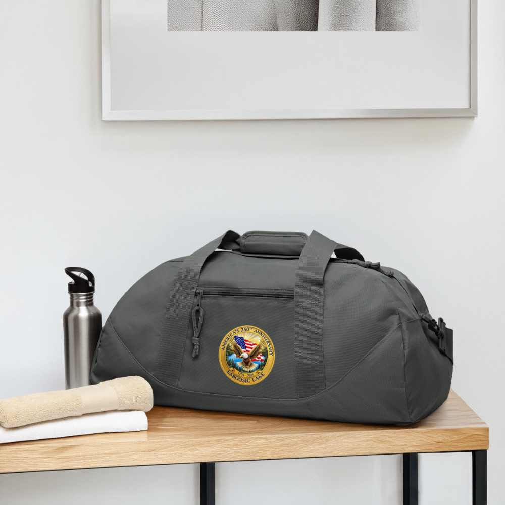 BABOOSIC LAKE AMERICA 250 Duffel Bag - charcoal