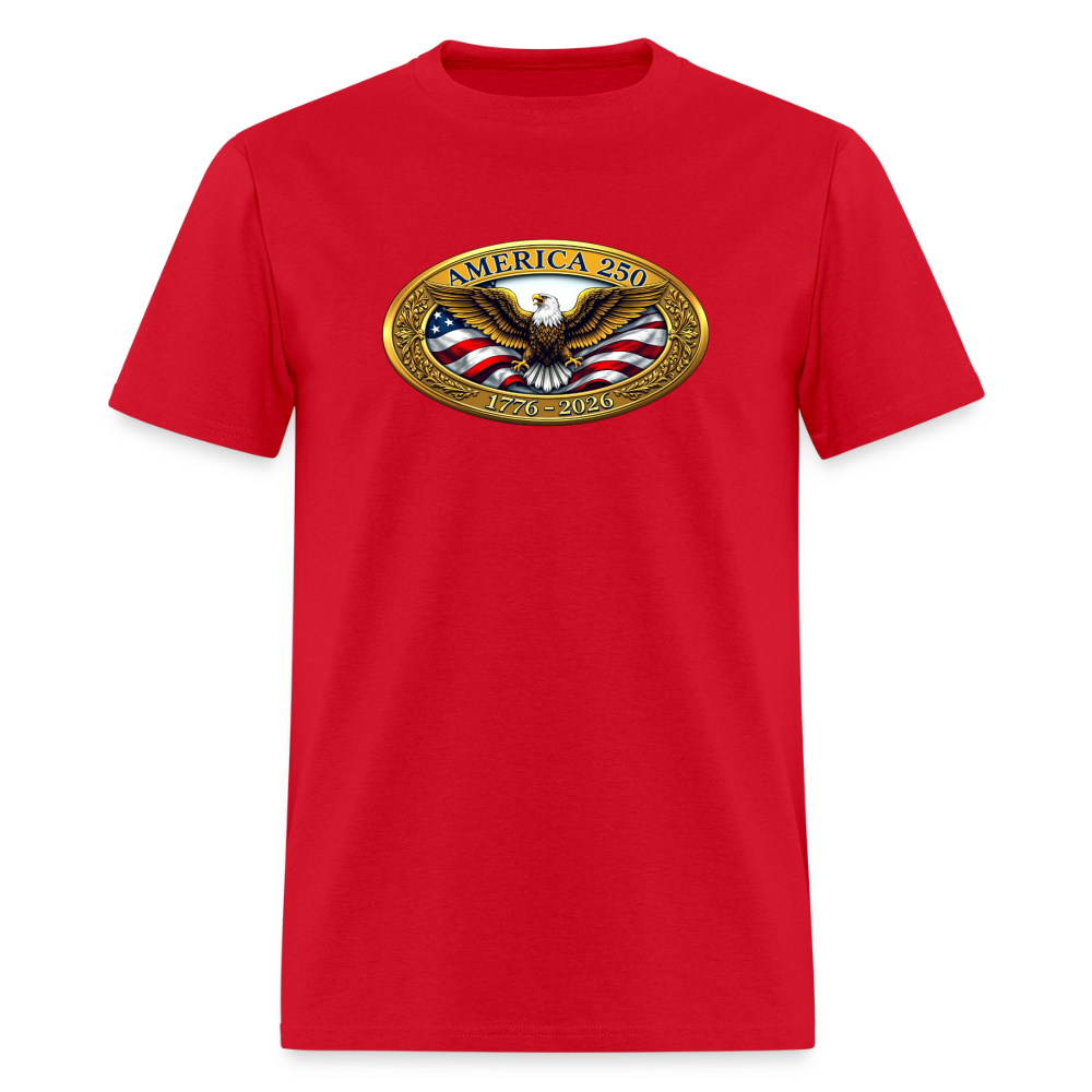 AMERICA 250 Men's T-Shirt - red