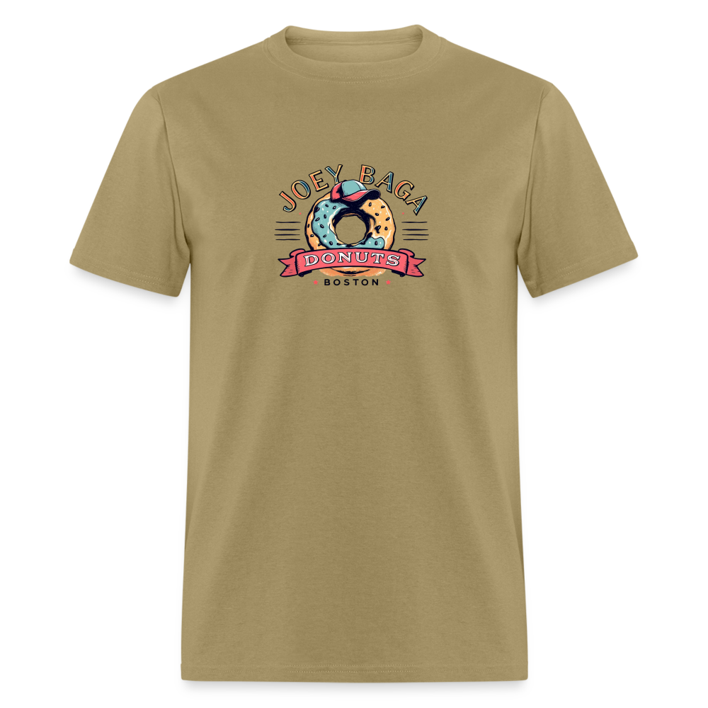 JOEY BAGA DONUTS BOSTON Haines Unisex Classic T-Shirt - khaki