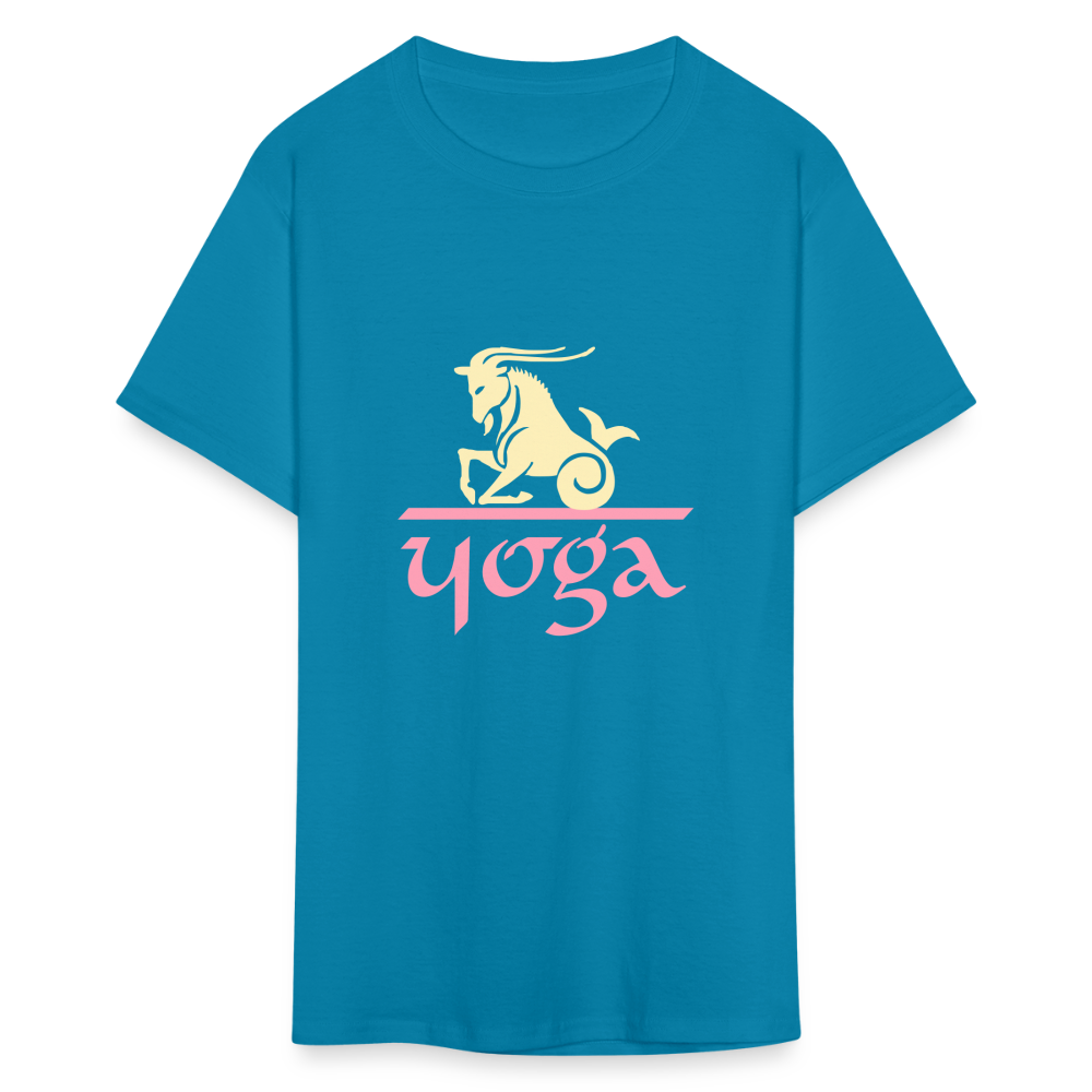 SIE CAPS "GOAT YOGA" Unisex Classic T-ShirtUnisex Classic T-Shirt - turquoise