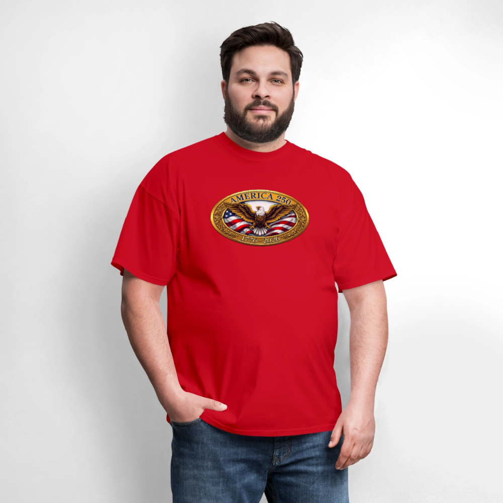 AMERICA 250 Men's T-Shirt - red