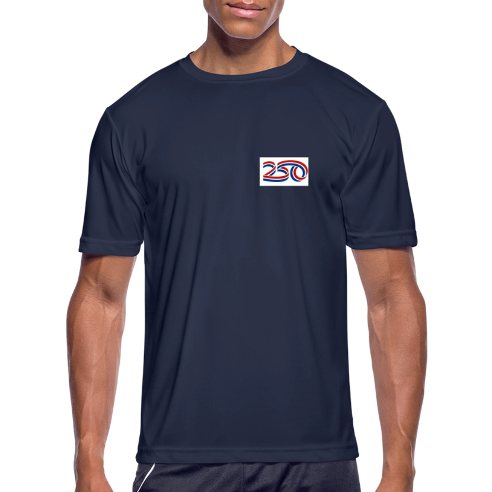 Men’s Moisture Wicking Performance T-Shirt - navy
