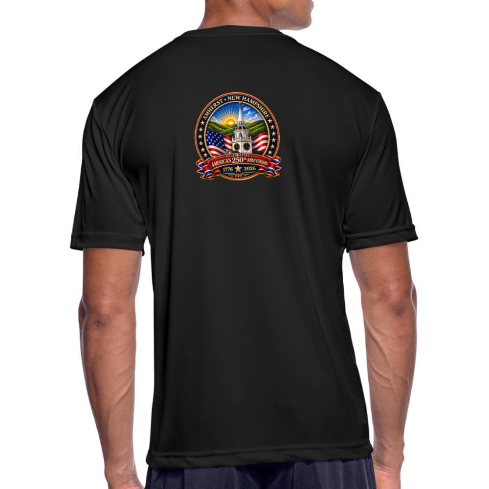 Men’s Moisture Wicking Performance T-Shirt - black