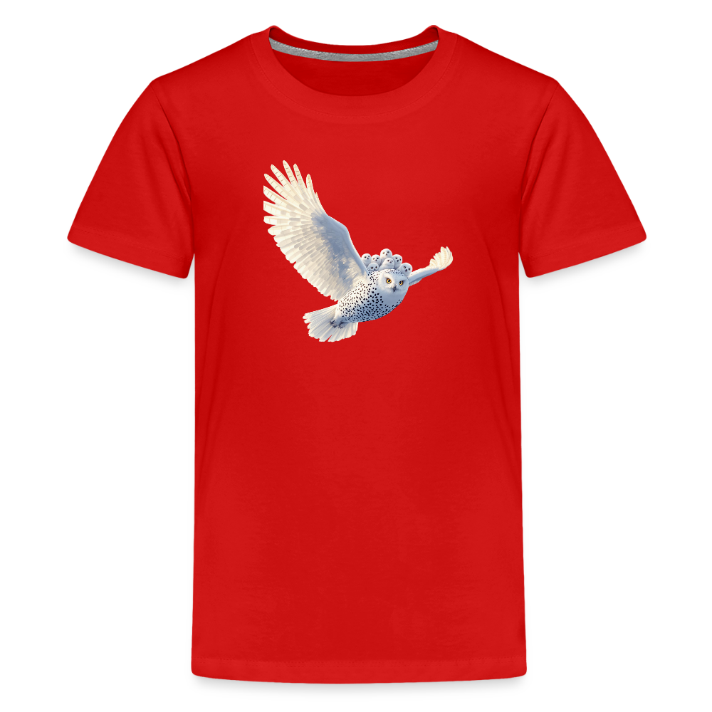 HOOTIE Kids' Premium T-Shirt - red