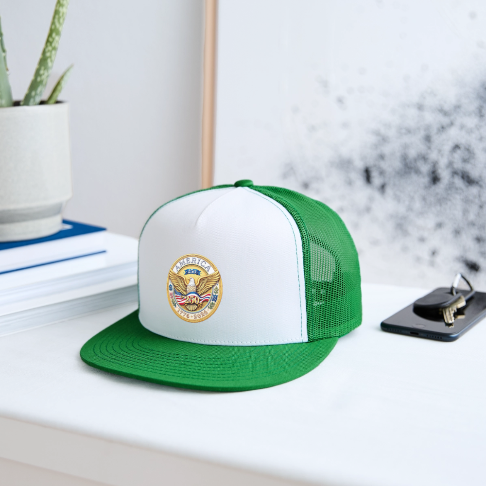 AMERICA 250 Trucker Hat - white/kelly green