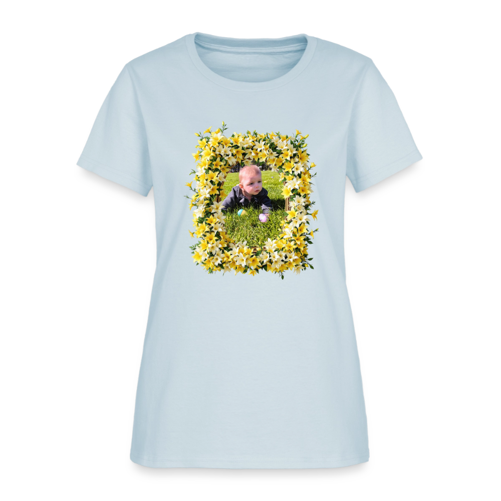 KATHY OREG0N 3 Women's T-Shirt - light blue