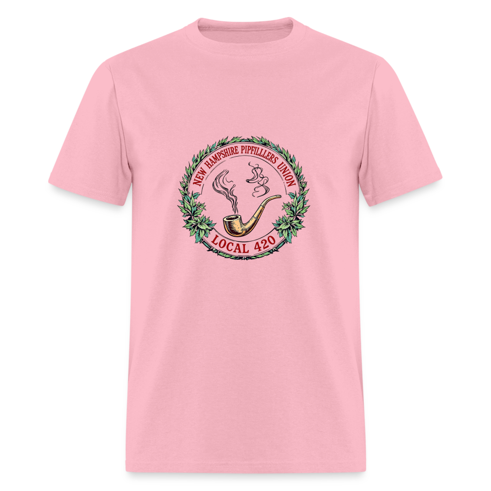 NEW HAMPSHIRE PIPEFILLERS UNION LOCAL 420 Unisex Classic T-Shirt - pink