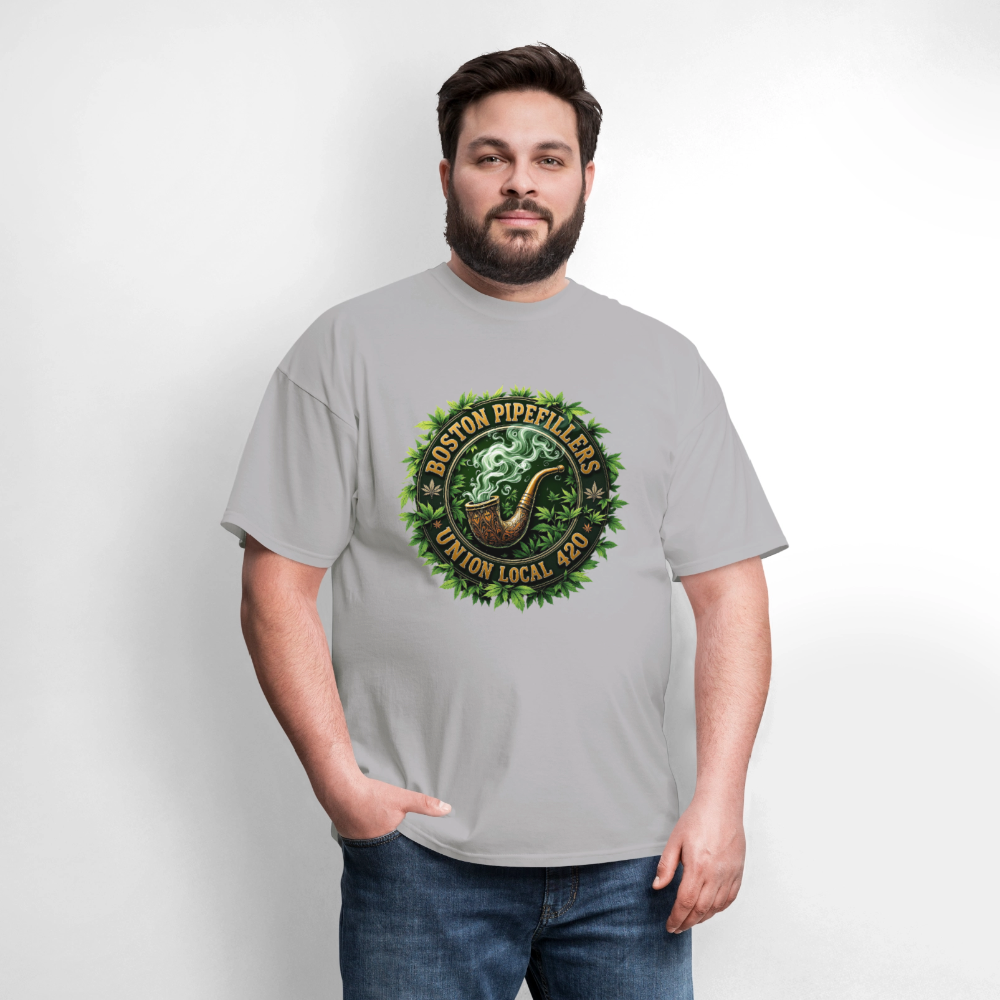 BOSTON PIPEFILLERS LOCAL 420 Men's T-Shirt - rock