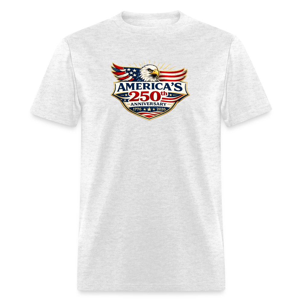 AMERICA 250th ANNIVERSARY Eagle Men's T-Shirt - light heather gray