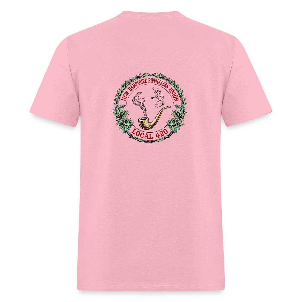 NEW HAMPSHIRE PIPEFILLERS UNION LOCAL 420 Unisex Classic T-Shirt - pink